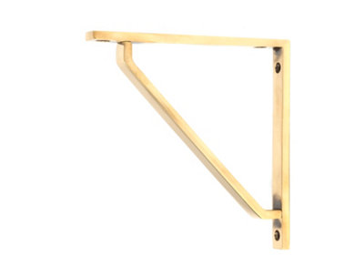 Aged Brass Barton Shelf Bracket (150mm x 150mm)