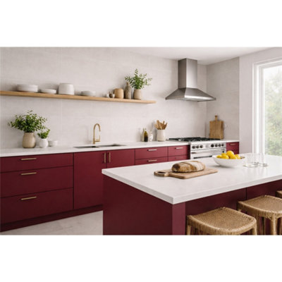 Ageless Grey Matt Tiles (160 Pack - 20 Box - 28.8m2 Coverage) - Kitchen ...