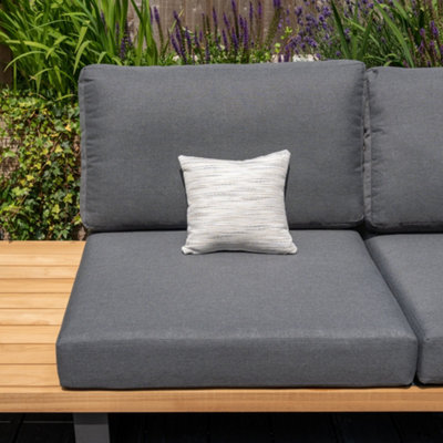 Agora Texture Ugo Small Scatter Cushion 25m x 25cm DIY at B&Q