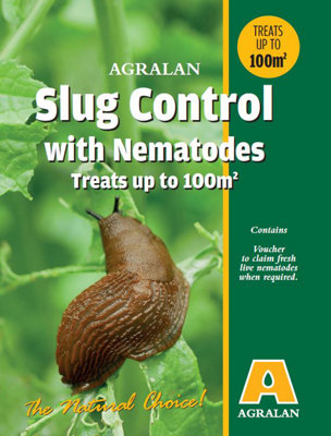 Agralan Natural Slug Control Nematodes Treats 100m2