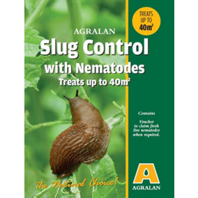 Agralan Natural Slug Control Nematodes Treats 40m2