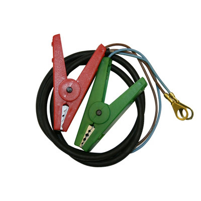 Agrifence Croc Clip And Lead (Pack of 2) Red/Green (One Size)