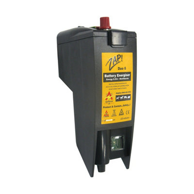 Agrifence Duo 6 Energiser (H4709) (UK Plug) Black (One Size)