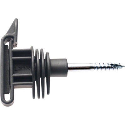 Agrifence HPX Tape Insulators (H4835) (Pack Of 25) Black/Silver (One Size)