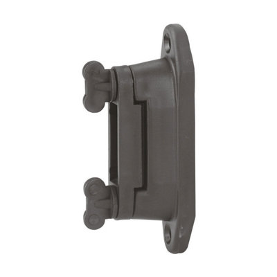 Agrifence Tapelock Insulators (H4842) (Pack Of 2) Black/Silver (One Size)