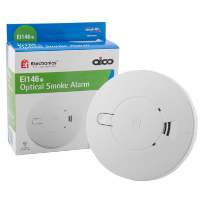 Aico Ei140e series 3 Smoke 1 Heat Kit -  Fully Compliant Mains Powered Smoke Alarms with Battery Back Up