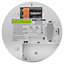Aico Ei140e series 3 Smoke 1 Heat Kit -  Fully Compliant Mains Powered Smoke Alarms with Battery Back Up