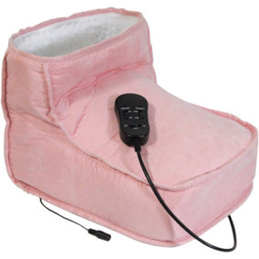 Aidapt Electric Dual Speed Soft Massaging Foot Boot with Heat