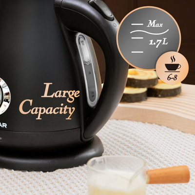 Temperature best sale gauge kettle