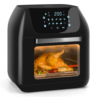 12l Automatic Oil-free Airfryer Deep Fryer For Home Stainless