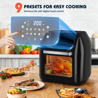 Aigostar 12L Digital Air Fryer Oven 1500W