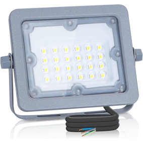 Aigostar 20W Led Floodlight 1800LM Security Lights Outdoor, 6500K Cold White