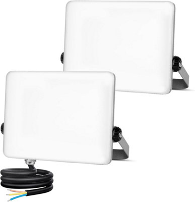 Projecteur LED Extérieur 20W 2050lm – Aigostar 4000K Blanc Naturel – IP65 Étanche – Sécurité Jardin, Cour, Garage