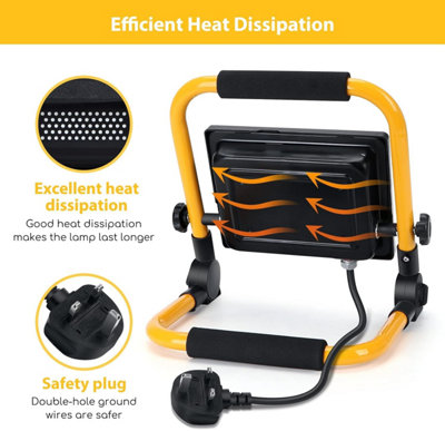 Aigostar 30W LED Work Light 2800LM Portable Super Bright Loft Light