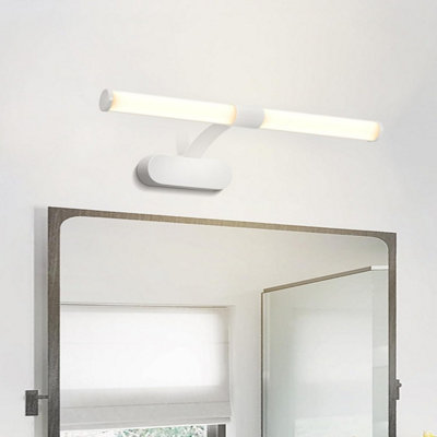 Aigostar 40CM LED Bathroom Mirror Light, 6W Wall Light with IP44 4000K ...
