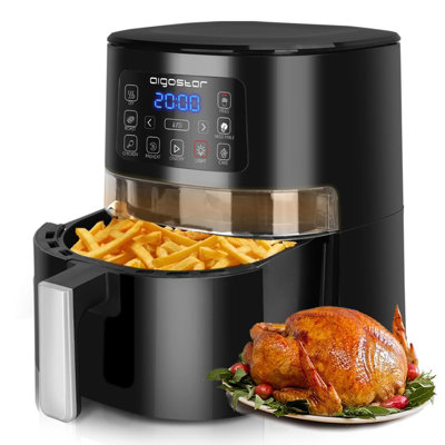 Aigostar Air Fryer 1600W 4L Black