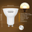 Aigostar GU10 LED Bulbs Warm White 3000K Warm White