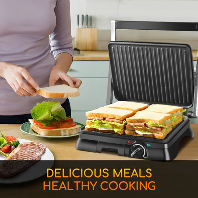 Aigostar Sandwich Maker Non Electric Panini Press Aigostar