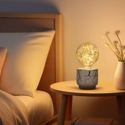 Aigostar Table Lamps Base with On-Off Switch Set of 2