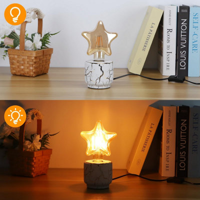Aigostar Table Lamps Base with On-Off Switch Set of 2