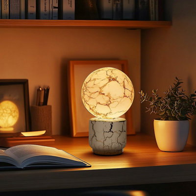 Aigostar Table Lamps Base with On-Off Switch Set of 2