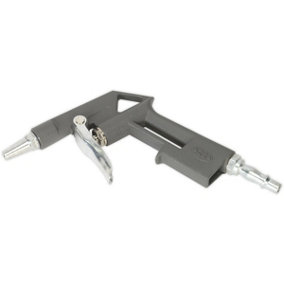 Air Blow Gun - Quick Release Coupling Connector - 1/4" BSP Inlet - Short Nozzle