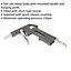Air Blow Gun - Quick Release Coupling Connector - 1/4" BSP Inlet - Short Nozzle