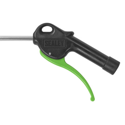 Air Blow Gun with Angled Lance '8mm 480mm with 1/4
