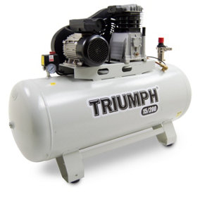 Air Compressor Triumph 15/200 Industrial, 200L, 14.8CFM, 3HP