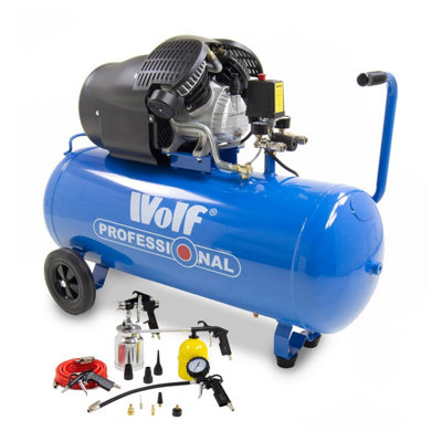 Wolf air clearance compressor