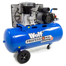 Air Compressor Wolf Professional Dakota 2 Industrial 100L, 14.1 CFM, 3HP