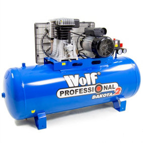 Air Compressor Wolf Professional Dakota 2 Industrial 150L, 14.1 CFM, 3HP