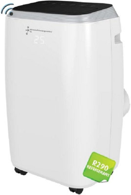 Air Conditioning Unit Portable Air Conditioner Cooling 9000 BTU 30m2 Area Compatible with Alexa & Google Price Comparisons | Compare The Build