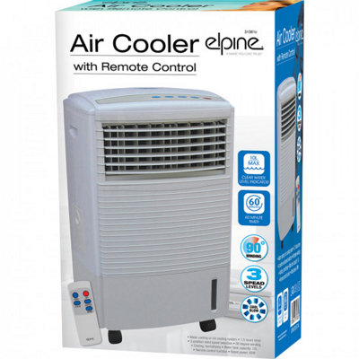 Air Cooler And Remote Control Cold Humidifying Fan Timer Evaporator Water Tank