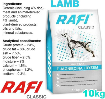 AIR DRY Dog Food -Nutritious Non-Allergic- RAFI CLASSIC Dolina Noteci ...