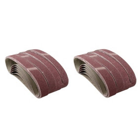 Air Finger Sander Sanding Abrasive Belts Grinder 520mm x 20mm Mixed Grit 50pk