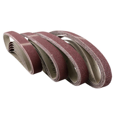 Air Finger Sander Sanding Belts Grinder Woodwork 520 x 20mm 25 PACK AU021