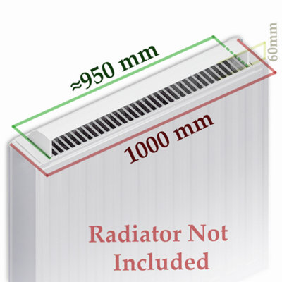 Air Flow Adapter For 1000mm rads - Heat Diverter, Booster For Double ...