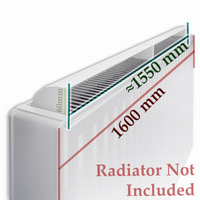 Air Flow Adapter For 1600mm rads - Heat Diverter, Booster For Double ...