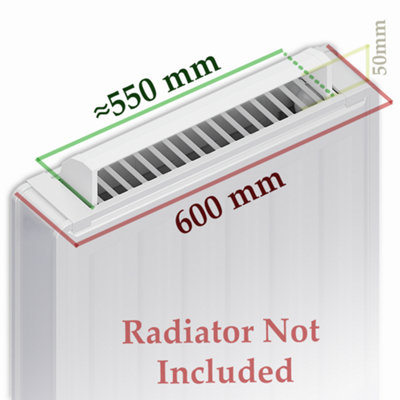 Air Flow Adapter For 600mm rads - Heat Diverter, Booster For Single ...