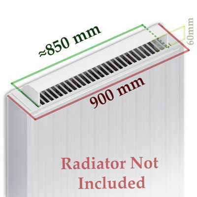 Air Flow Adapter For 900mm rads - Heat Diverter, Booster For Double ...