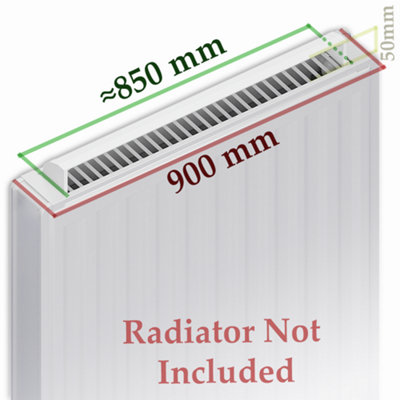 Air Flow Adapter For 900mm rads - Heat Diverter, Booster For Single ...