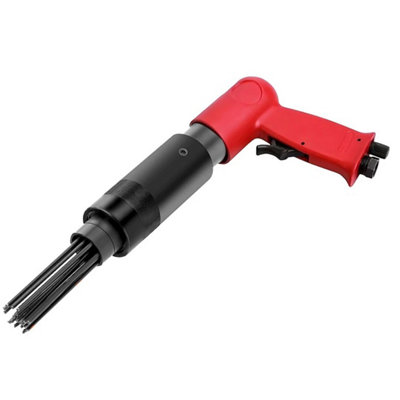 Air Hammer Needle Descaler Gun with 4 Chisels