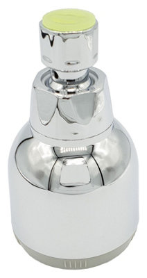 Air Inject Water Saving Head Shower 1/2" BSP Swivel Ending 9l/min Flow Reductor