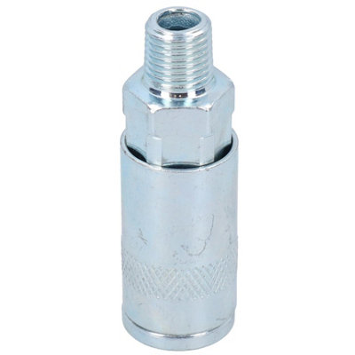 Air Line Hose Compressor Fittings Connector Male Quick Release 2 Pack 1 4