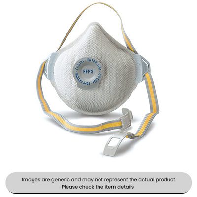 Air Plus FFP3 Re-usable Valved Mask Pack Qty 10