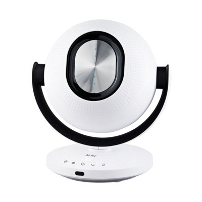 Air Pod Oscillating 6 Speed Bladeless Fan - White