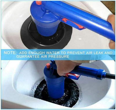 Air Pressure  Power Drain Blaster Pump - 5