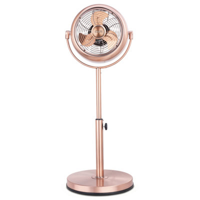 Air Pro 8'' Pedestal Fan Retro Style Fan Adjustable Height and ...