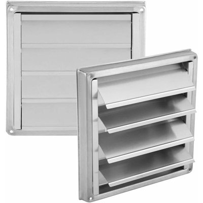 Air vents, square stainless steel exterior ventilation grille with ...